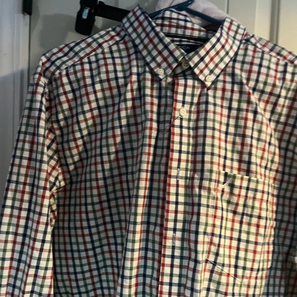 Mens Nautica Dress Shirt . Long sleeve. 2xl